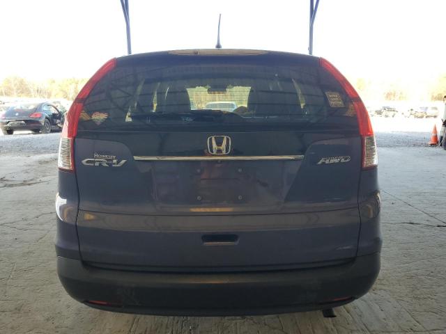 5J6RM4H51EL047833 - 2014 HONDA CR-V EX BLUE photo 6