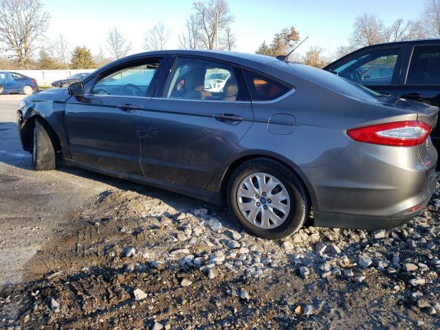 3FA6P0G75DR214678 - 2013 FORD FUSION S CHARCOAL photo 2