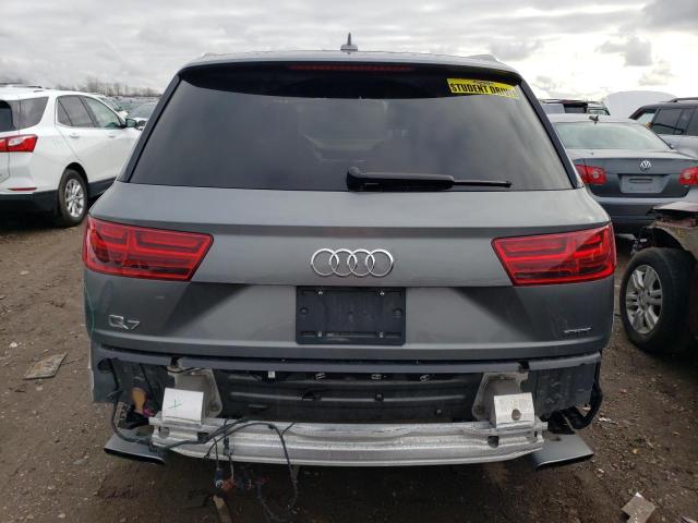 WA1AHAF78JD013638 - 2018 AUDI Q7 PREMIUM GRAY photo 6