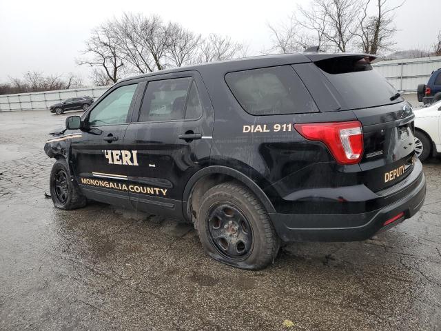 1FM5K8AR9JGA71181 - 2018 FORD EXPLORER POLICE INTERCEPTOR BLACK photo 2