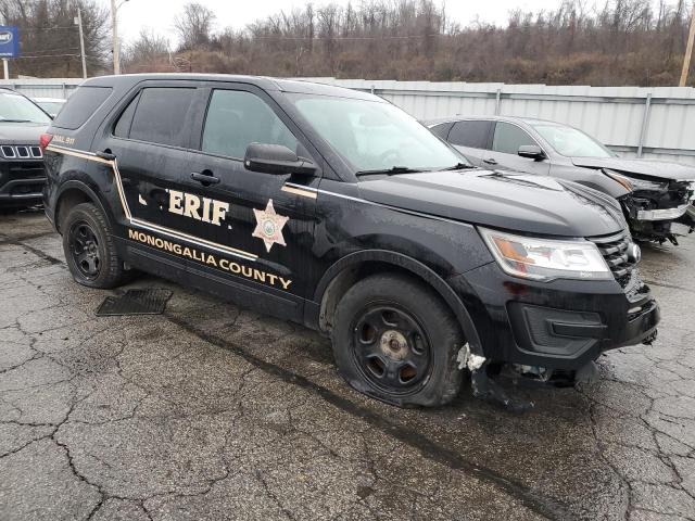 1FM5K8AR9JGA71181 - 2018 FORD EXPLORER POLICE INTERCEPTOR BLACK photo 4