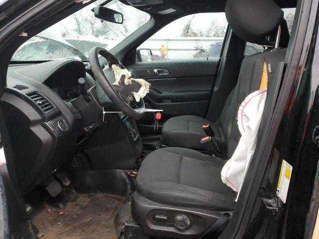 1FM5K8AR9JGA71181 - 2018 FORD EXPLORER POLICE INTERCEPTOR BLACK photo 7