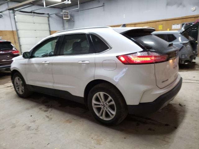 2FMPK4J92LBB45066 - 2020 FORD EDGE SEL WHITE photo 2