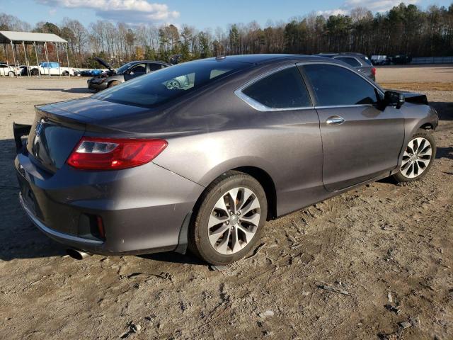 1HGCT1B84EA000017 - 2014 HONDA ACCORD EXL GRAY photo 3