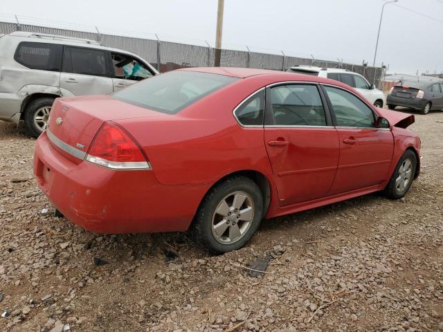 2G1WB5EK7A1180460 - 2010 CHEVROLET IMPALA LT RED photo 3