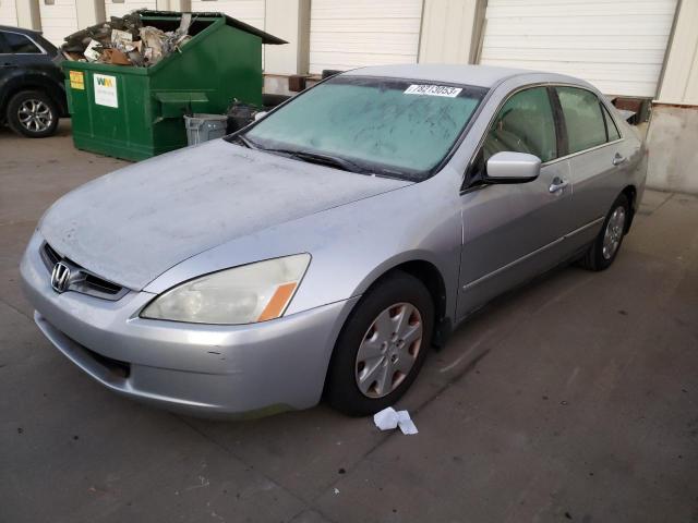 1HGCM56383A018035 - 2003 HONDA ACCORD LX GRAY photo 1