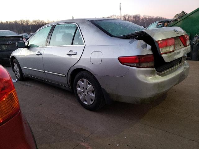 1HGCM56383A018035 - 2003 HONDA ACCORD LX GRAY photo 2