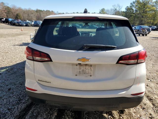 3GNAXHEV9NS237967 - 2022 CHEVROLET EQUINOX LS WHITE photo 6