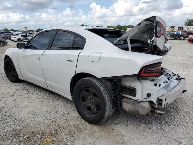 2C3CDXAT1KH592384 - 2019 DODGE CHARGER POLICE WHITE photo 2