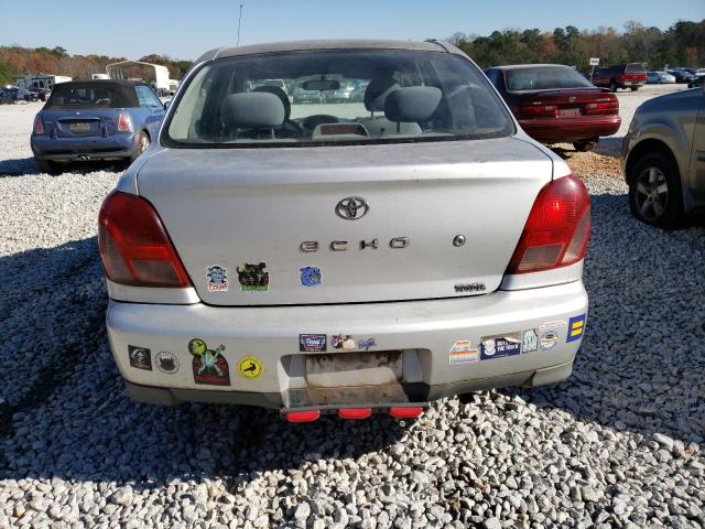 JTDBT123710187090 - 2001 TOYOTA ECHO SILVER photo 6