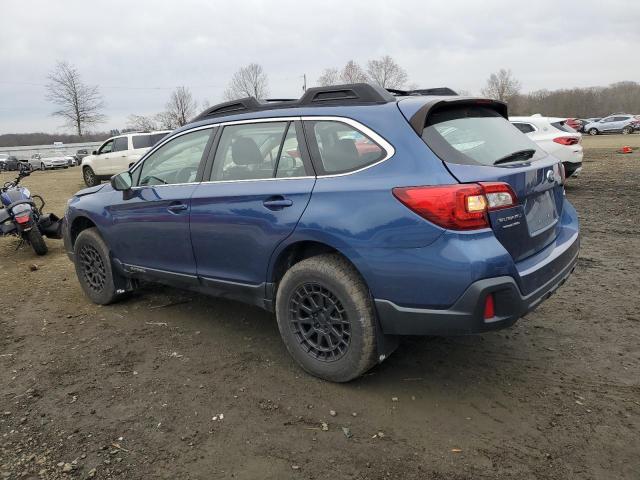 4S4BSABC7K3275944 - 2019 SUBARU OUTBACK 2.5I BLUE photo 2