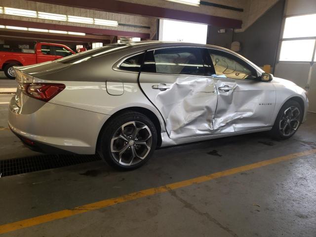 1G1ZD5ST0MF073462 - 2021 CHEVROLET MALIBU LT SILVER photo 3