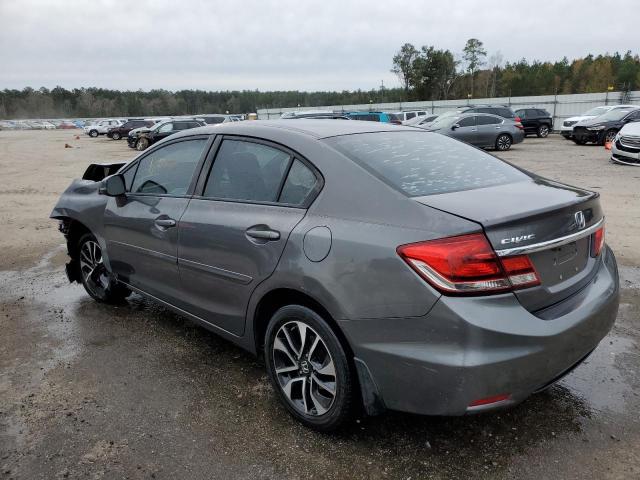 2HGFB2F83DH521472 - 2013 HONDA CIVIC EX GRAY photo 2