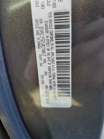 2C4RC1FG7JR174017 - 2018 CHRYSLER PACIFICA TOURING PLUS Boz foto 13