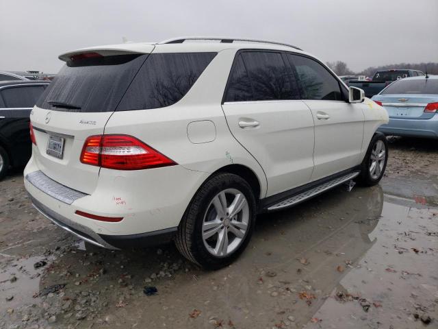 4JGDA5HB9DA167874 - 2013 MERCEDES-BENZ ML 350 4MATIC WHITE photo 3
