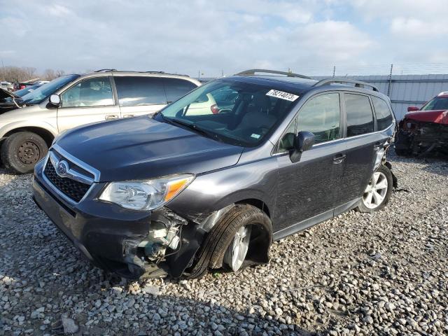 JF2SJAHC8FH493464 - 2015 SUBARU FORESTER 2.5I LIMITED CHARCOAL photo 1