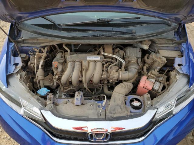 3HGGK5H48KM731466 - 2019 HONDA FIT LX BLUE photo 11