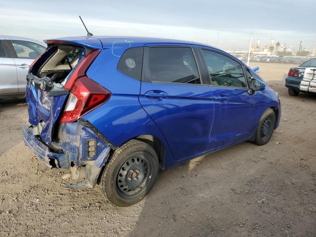 3HGGK5H48KM731466 - 2019 HONDA FIT LX BLUE photo 3