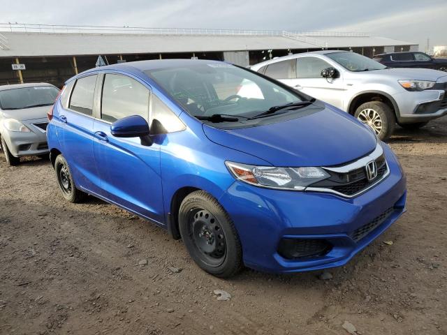 3HGGK5H48KM731466 - 2019 HONDA FIT LX BLUE photo 4