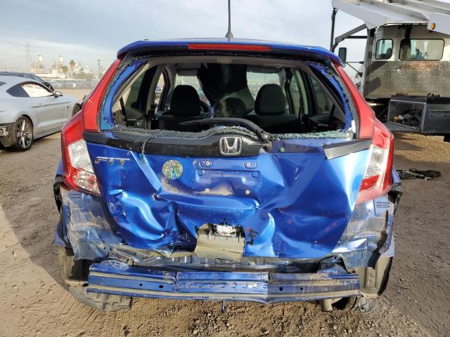 3HGGK5H48KM731466 - 2019 HONDA FIT LX BLUE photo 6