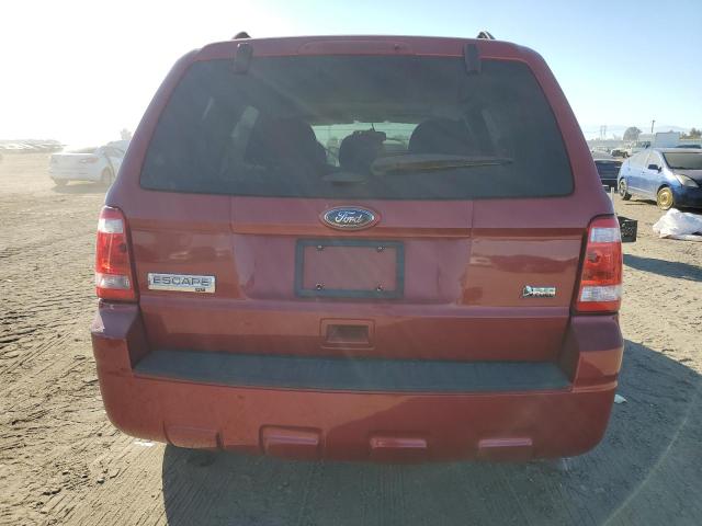 1FMCU0DG4BKB84421 - 2011 FORD ESCAPE XLT BURGUNDY photo 6