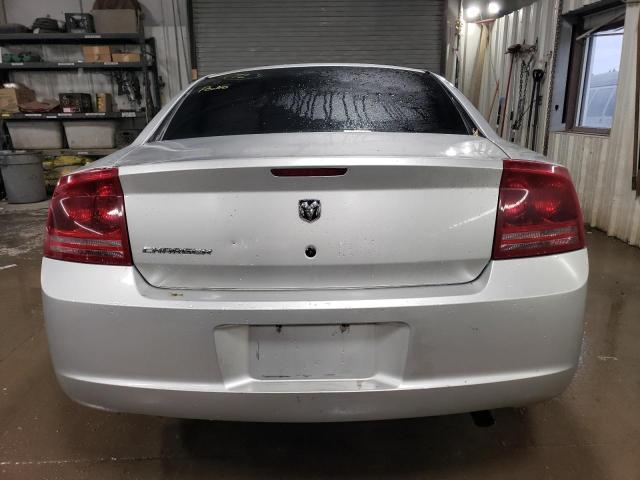 2B3KA43R77H709698 - 2007 DODGE CHARGER SE SILVER photo 6