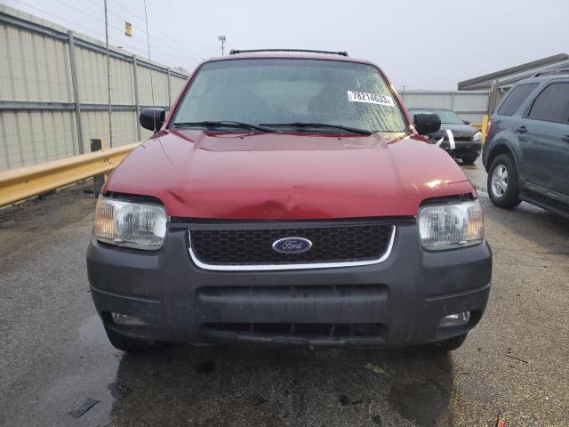1FMYU03153KB12325 - 2003 FORD ESCAPE XLT RED photo 5