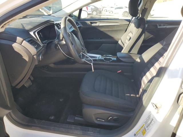 3FA6P0LU0DR256140 - 2013 FORD FUSION SE HYBRID WHITE photo 7