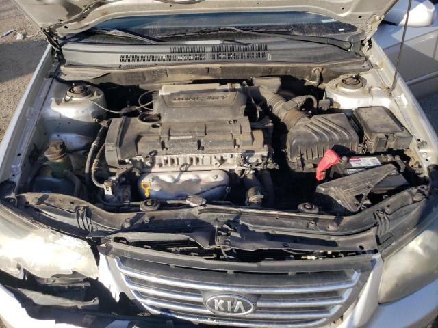 KNAFE221095614427 - 2009 KIA SPECTRA EX SILVER photo 11