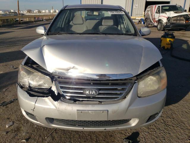 KNAFE221095614427 - 2009 KIA SPECTRA EX SILVER photo 5