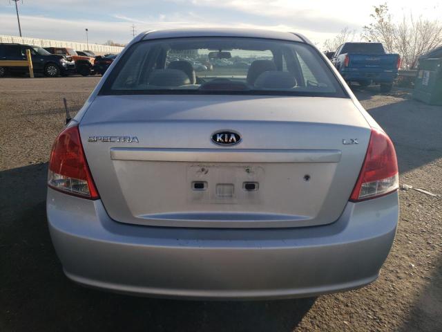 KNAFE221095614427 - 2009 KIA SPECTRA EX SILVER photo 6