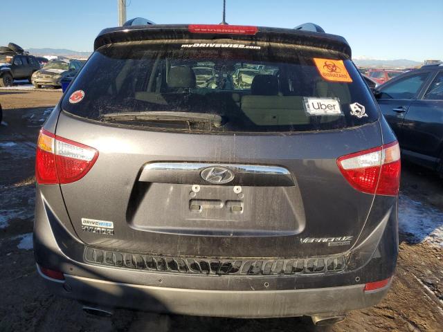 KM8NUDCC8BU157371 - 2011 HYUNDAI VERACRUZ GLS GRAY photo 6