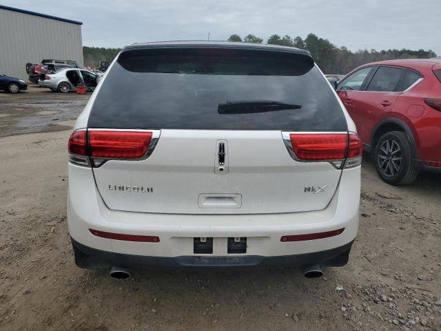 2LMDJ6JK4EBL03337 - 2014 LINCOLN MKX WHITE photo 6