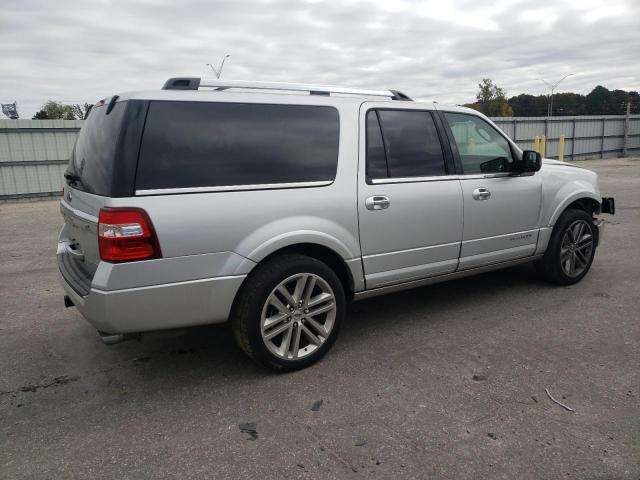 1FMJK1LT9HEA38931 - 2017 FORD EXPEDITION EL PLATINUM SILVER photo 3