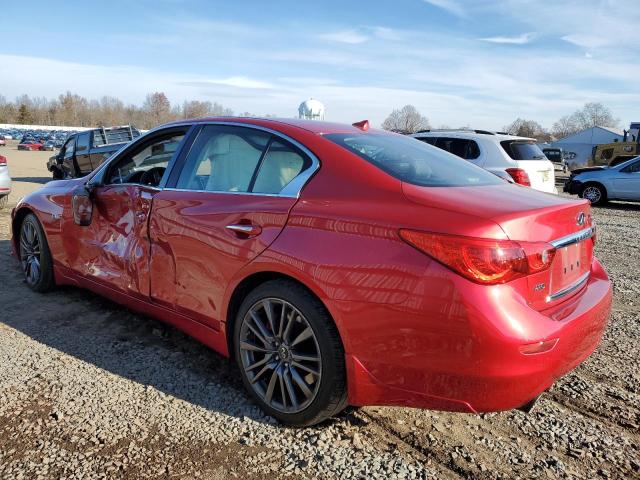 JN1FV7ARXHM870248 - 2017 INFINITI Q50 RED SPORT 400 RED photo 2