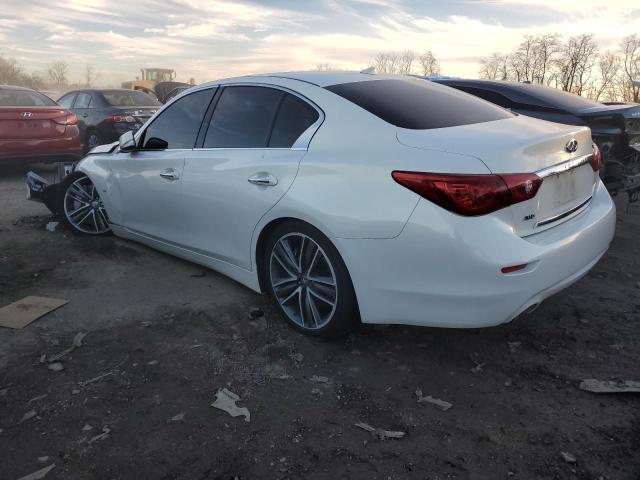 JN1BV7AR9FM402037 - 2015 INFINITI Q50 BASE WHITE photo 2