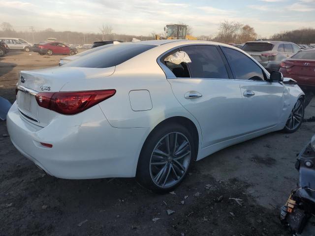 JN1BV7AR9FM402037 - 2015 INFINITI Q50 BASE WHITE photo 3