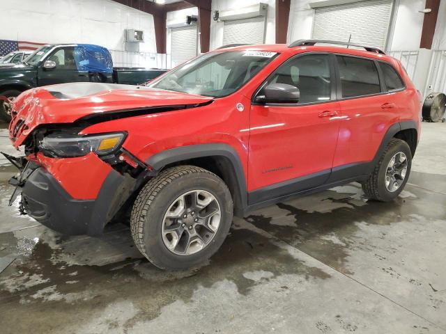 1C4PJMBNXKD289380 - 2019 JEEP CHEROKEE TRAILHAWK RED photo 1