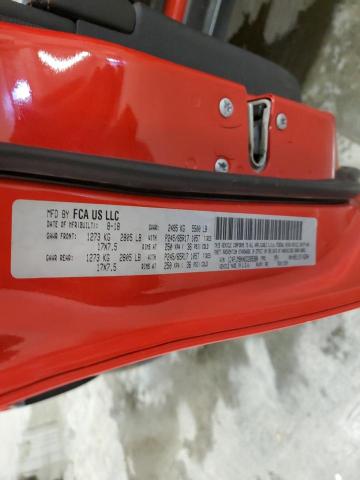 1C4PJMBNXKD289380 - 2019 JEEP CHEROKEE TRAILHAWK RED photo 13