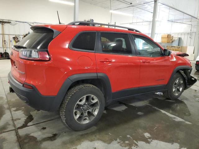 1C4PJMBNXKD289380 - 2019 JEEP CHEROKEE TRAILHAWK RED photo 3