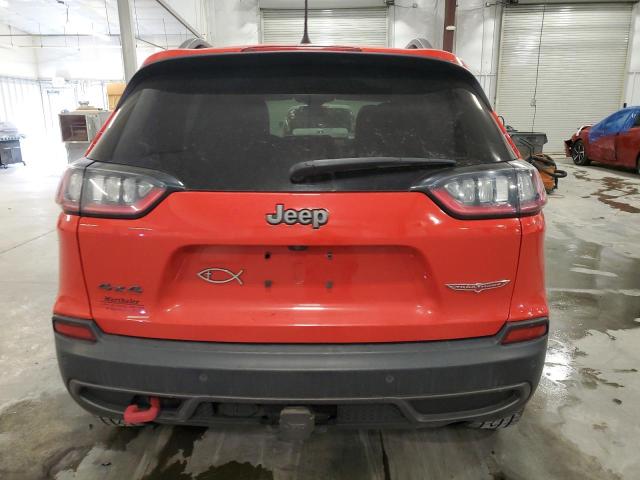 1C4PJMBNXKD289380 - 2019 JEEP CHEROKEE TRAILHAWK RED photo 6