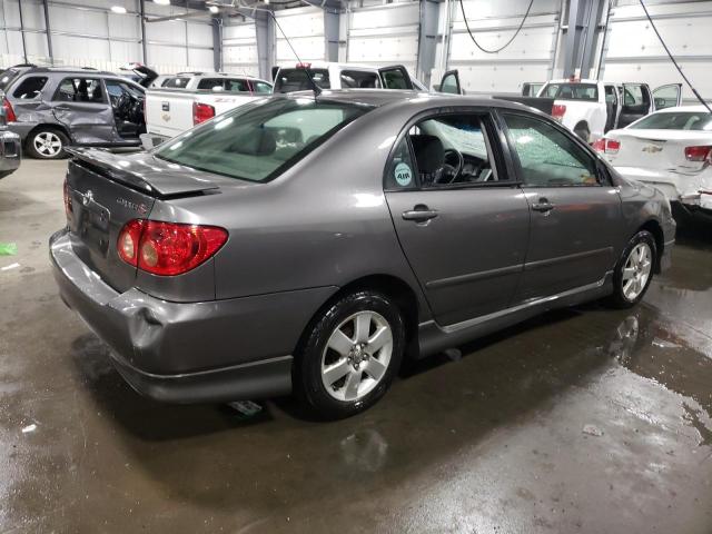 1NXBR32E47Z933875 - 2007 TOYOTA COROLLA CE GRAY photo 3