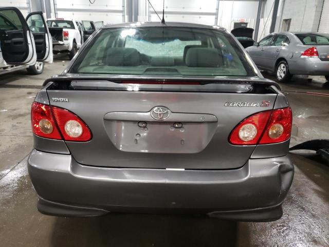 1NXBR32E47Z933875 - 2007 TOYOTA COROLLA CE GRAY photo 6