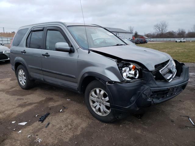 SHSRD78856U404333 - 2006 HONDA CR-V EX GRAY photo 4