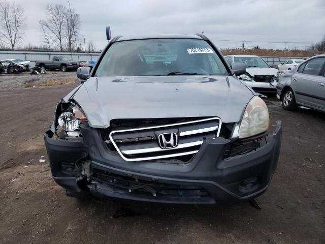 SHSRD78856U404333 - 2006 HONDA CR-V EX GRAY photo 5