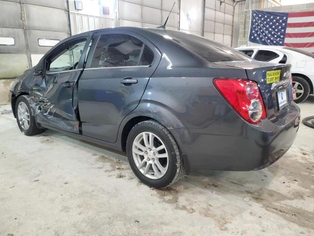 1G1JC5SH1C4182955 - 2012 CHEVROLET SONIC LT GRAY photo 2