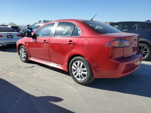 JA32U2FU5EU015532 - 2014 MITSUBISHI LANCER ES/ES SPORT RED photo 2