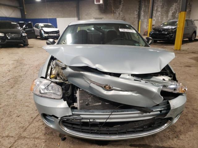 1C3EL46X43N562987 - 2003 CHRYSLER SEBRING LX GRAY photo 5