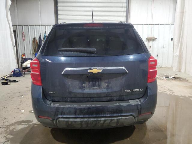 2GNFLFEK4G6243849 - 2016 CHEVROLET EQUINOX LT BLUE photo 6