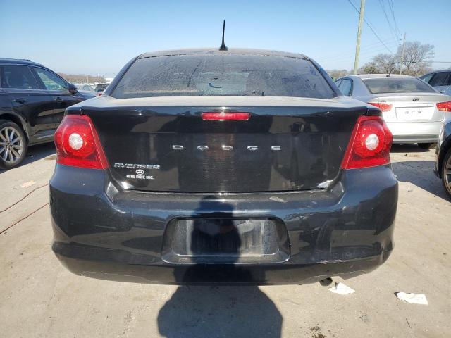 1C3CDZAB9DN653817 - 2013 DODGE AVENGER SE BLACK photo 6